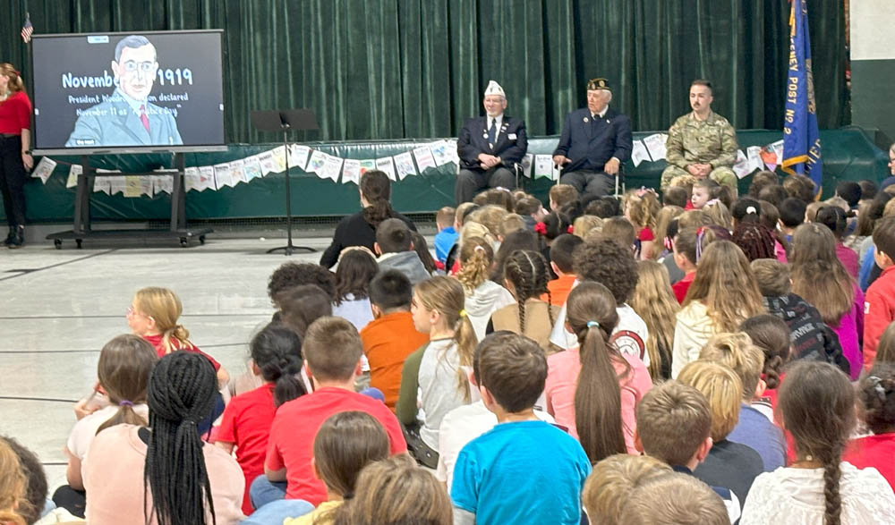 Highland Goffs Falls Elementary School Veterans Day